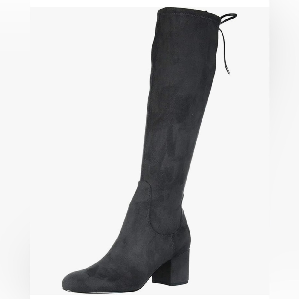 Sam edelman black suede knee length boot